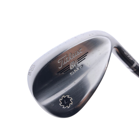 Used Titleist Vokey SM7 Tour Chrome Lob Wedge / 58.0 Degrees / Wedge Flex