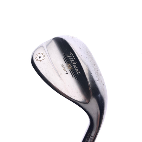 Used Titleist Vokey SM7 Tour Chrome Lob Wedge / 58.0 Degrees / Wedge Flex