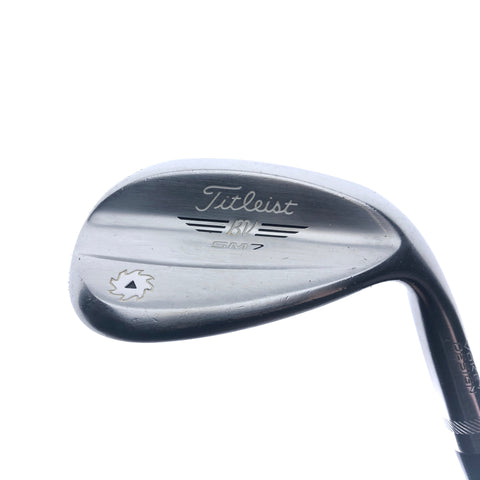 Used Titleist Vokey SM7 Tour Chrome Lob Wedge / 58.0 Degrees / Wedge Flex