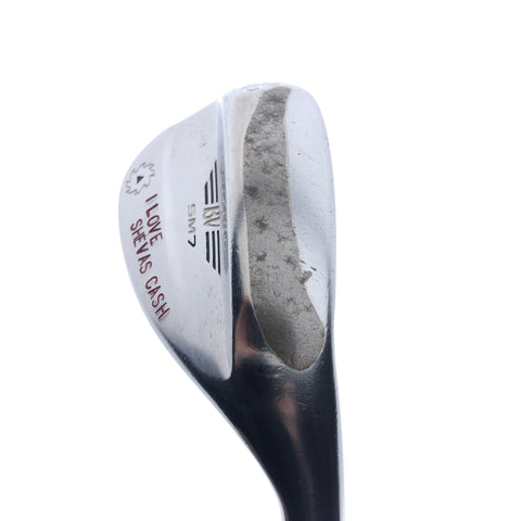 Used Titleist Vokey SM7 Tour Chrome Lob Wedge / 60.0 Degrees / Stiff Flex