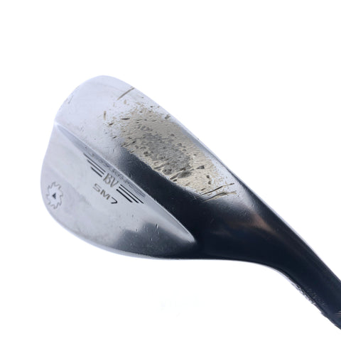 Used Titleist Vokey SM7 Tour Chrome Lob Wedge / 62.0 Degrees / Wedge Flex