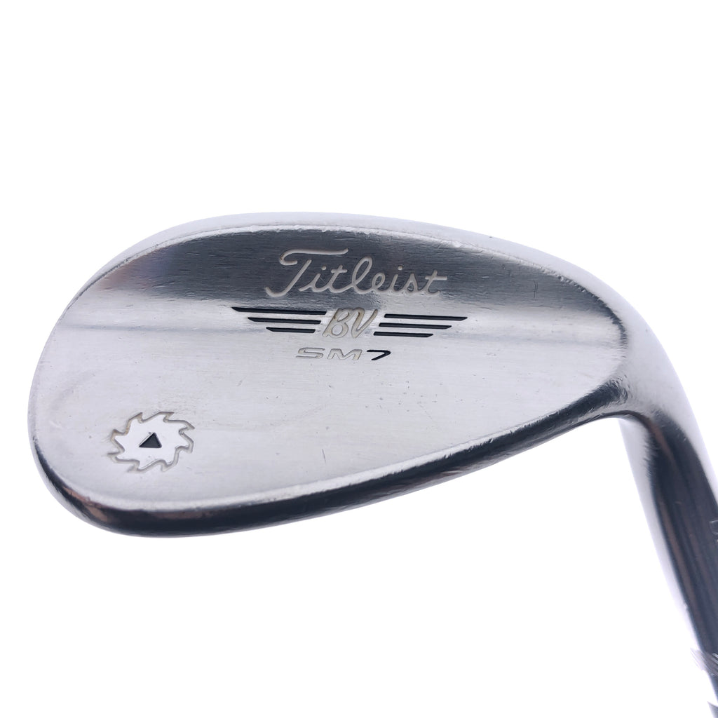 Used Titleist Vokey SM7 Tour Chrome Sand Wedge / 56.0 Degrees / Wedge Flex