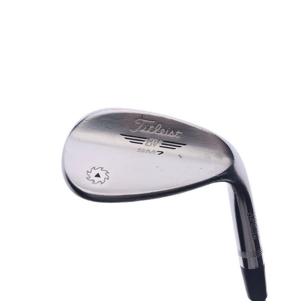 Used Titleist Vokey SM7 Tour Chrome Sand Wedge / 56.0 Degrees / X-Stiff Flex
