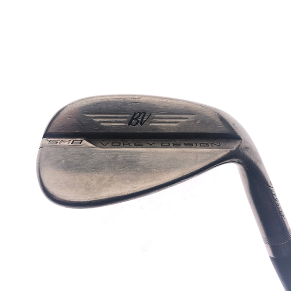 Used Titleist Vokey SM8 Brushed Steel Gap Wedge / 50.0 Degrees / Wedge Flex