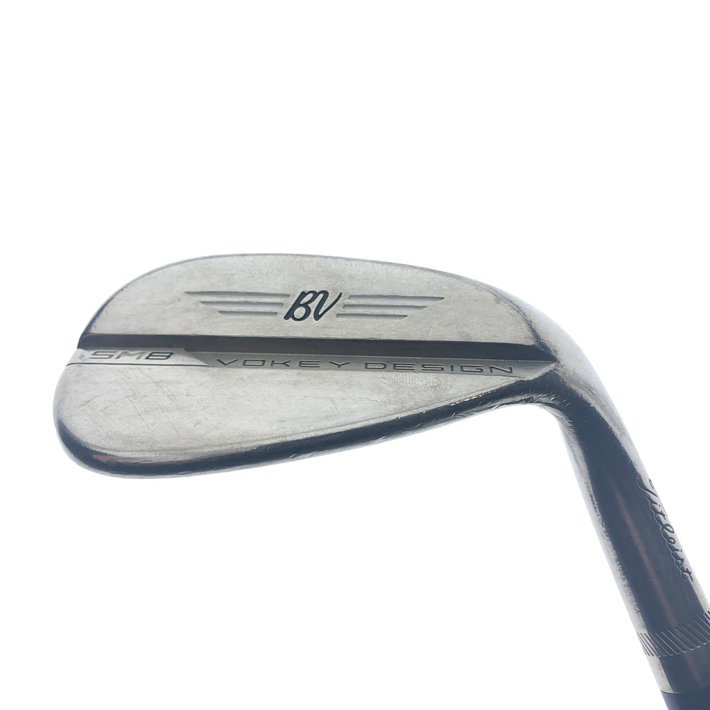 Used Titleist Vokey SM8 Brushed Steel Gap Wedge / 52.0 Degrees / Wedge Flex