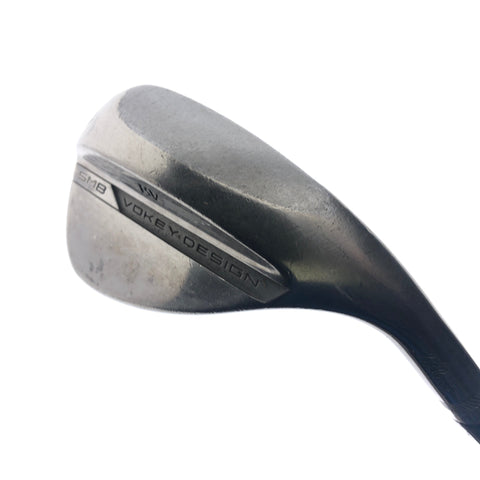 Used Titleist Vokey SM8 Brushed Steel Lob Wedge / 58.0 Degrees / Stiff Flex