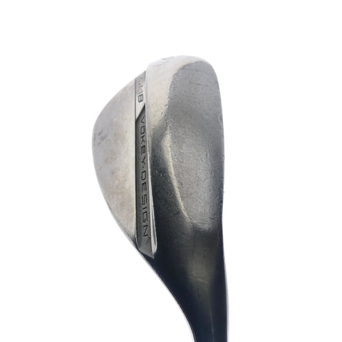 Used Titleist Vokey SM8 Brushed Steel Lob Wedge / 58.0 Degrees / Stiff Flex