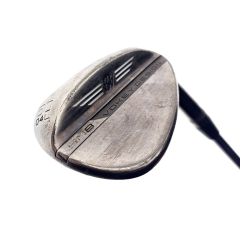 Used Titleist Vokey SM8 Brushed Steel Lob Wedge / 60.0 Degrees / Regular Flex