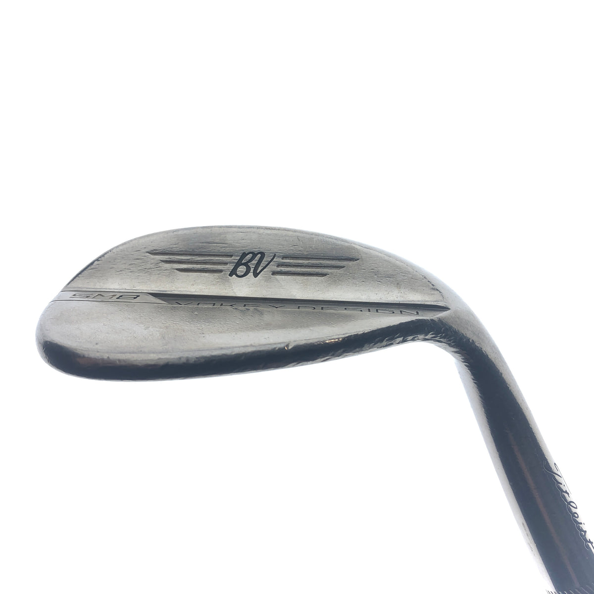 Used Titleist Vokey SM8 Brushed Steel Lob Wedge / 60.0 Degrees / Wedge Flex