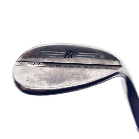 Used Titleist Vokey SM8 Brushed Steel Lob Wedge / 60.0 Degrees / Wedge Flex