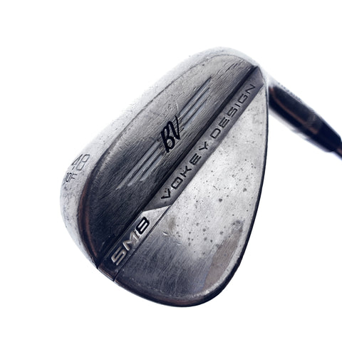 Used Titleist Vokey SM8 Brushed Steel Pitching Wedge / 48.0 Degrees / Stiff Flex