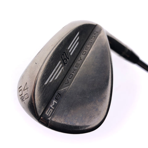 Used Titleist Vokey SM8 Brushed Steel Sand Wedge / 54.0 Degrees / Wedge Flex