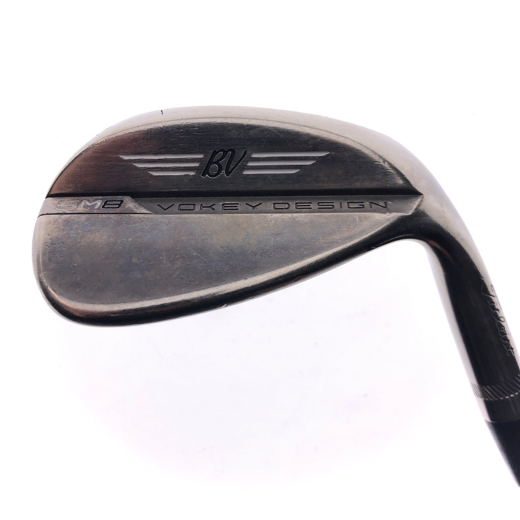 Used Titleist Vokey SM8 Brushed Steel Sand Wedge / 54.0 Degrees / Wedge Flex