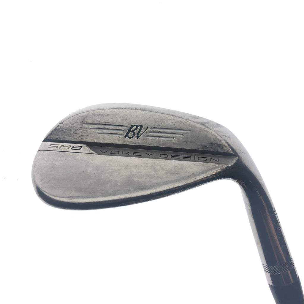 Used Titleist Vokey SM8 Brushed Steel Sand Wedge / 54.0 Degrees / Wedge Flex