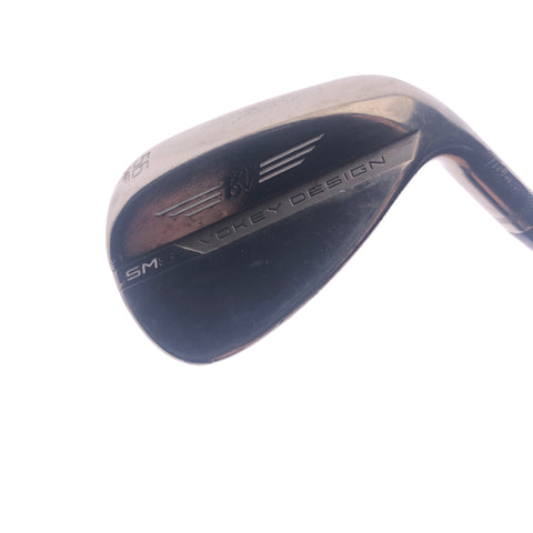Used Titleist Vokey SM8 Brushed Steel Sand Wedge / 56.0 Degrees / Wedge Flex