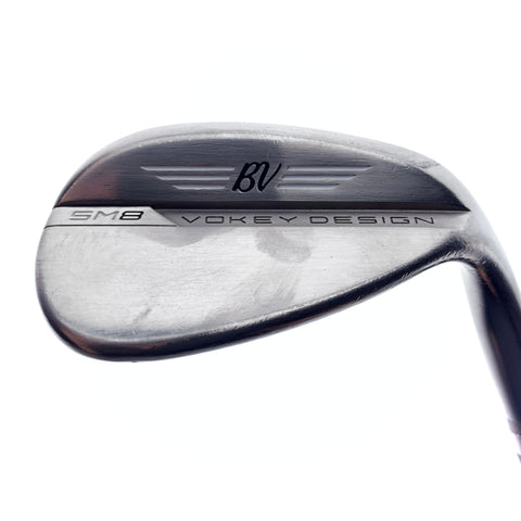 Used Titleist Vokey SM8 Brushed Steel Sand Wedge / 56.0 Degrees / Wedge Flex