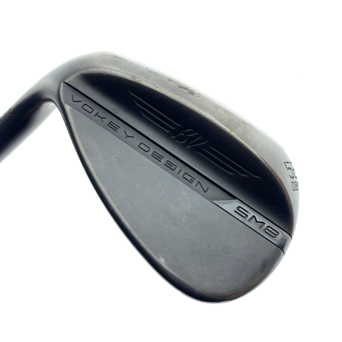 Used Titleist Vokey SM8 Jet Black Lob Wedge / 58.0 Degrees / Wedge Flex / Left-
