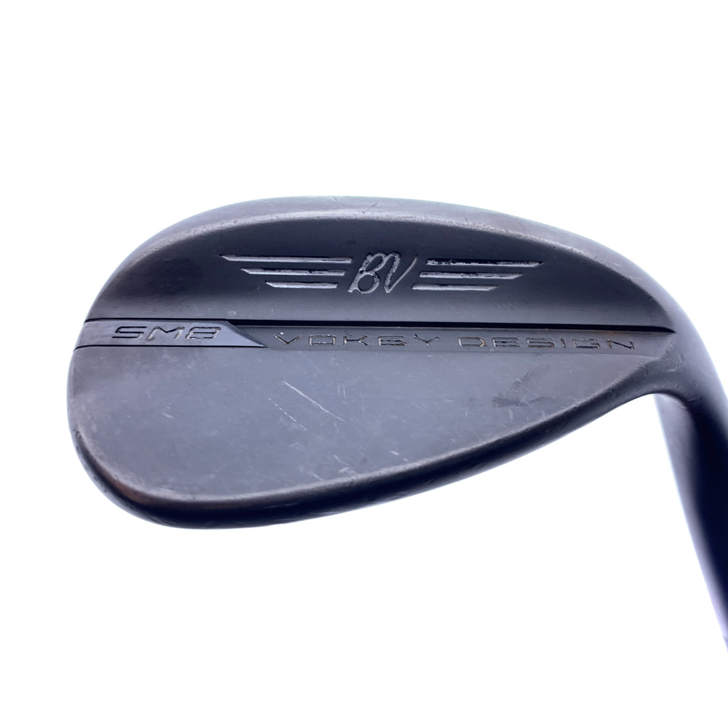 Used Titleist Vokey SM8 Jet Black Lob Wedge / 58.0 Degrees / Wedge Flex