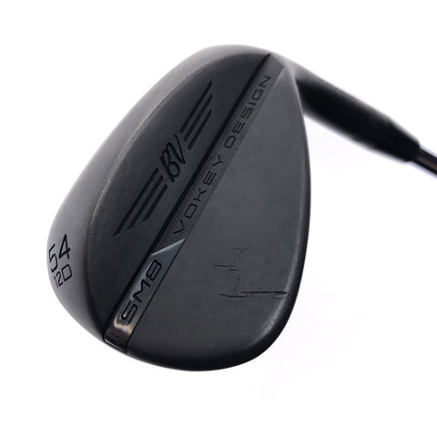 Used Titleist Vokey SM8 Jet Black Sand Wedge / 54.0 Degrees / Wedge Flex