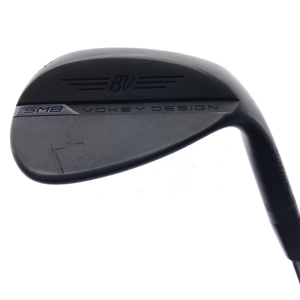 Used Titleist Vokey SM8 Jet Black Sand Wedge / 54.0 Degrees / Wedge Flex