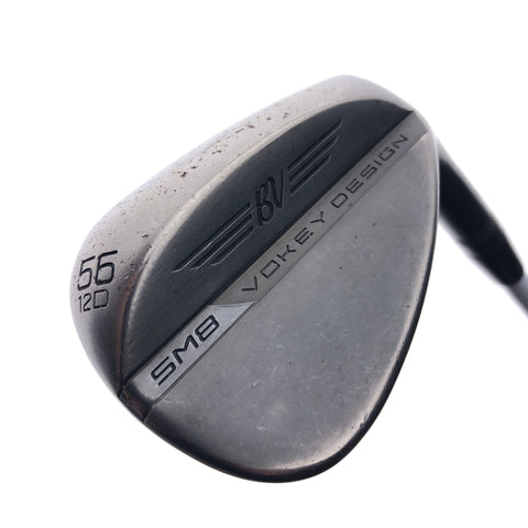 Used Titleist Vokey SM8 Jet Black Sand Wedge / 56.0 Degrees / Ladies Flex