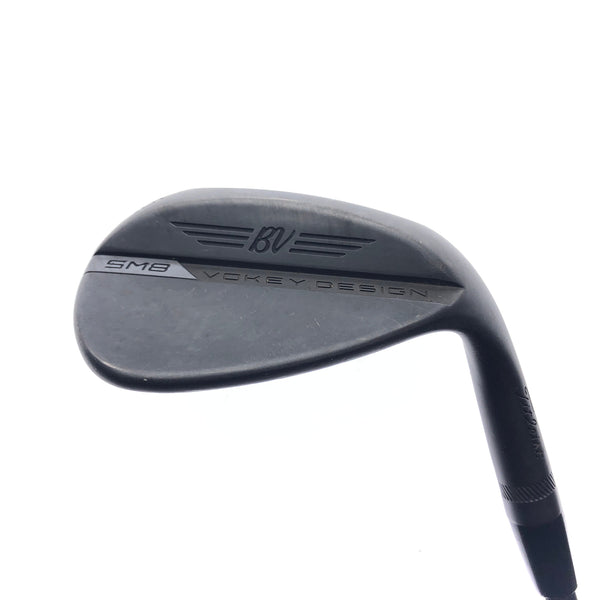 Used Titleist Vokey SM8 Jet Black Sand Wedge / 56.0 Degrees / Wedge Flex