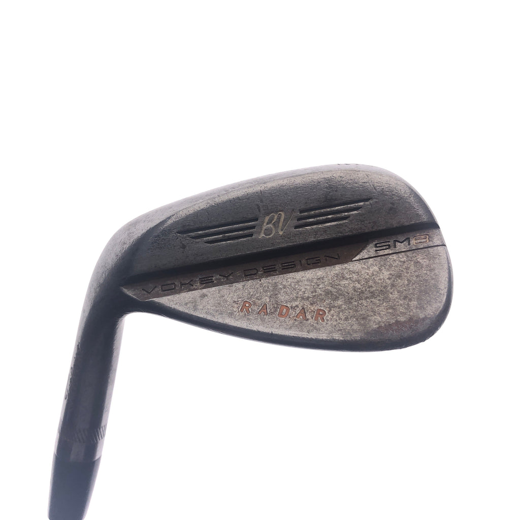 Used Titleist Vokey SM8 Raw Gap Wedge / 50.0 Degrees / Stiff Flex / Left-Handed