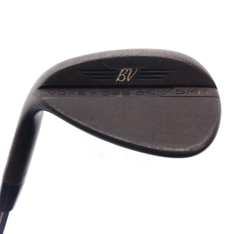 Used Titleist Vokey SM8 Raw Sand Wedge / 56.0 Degrees / Wedge Flex / Left-Handed