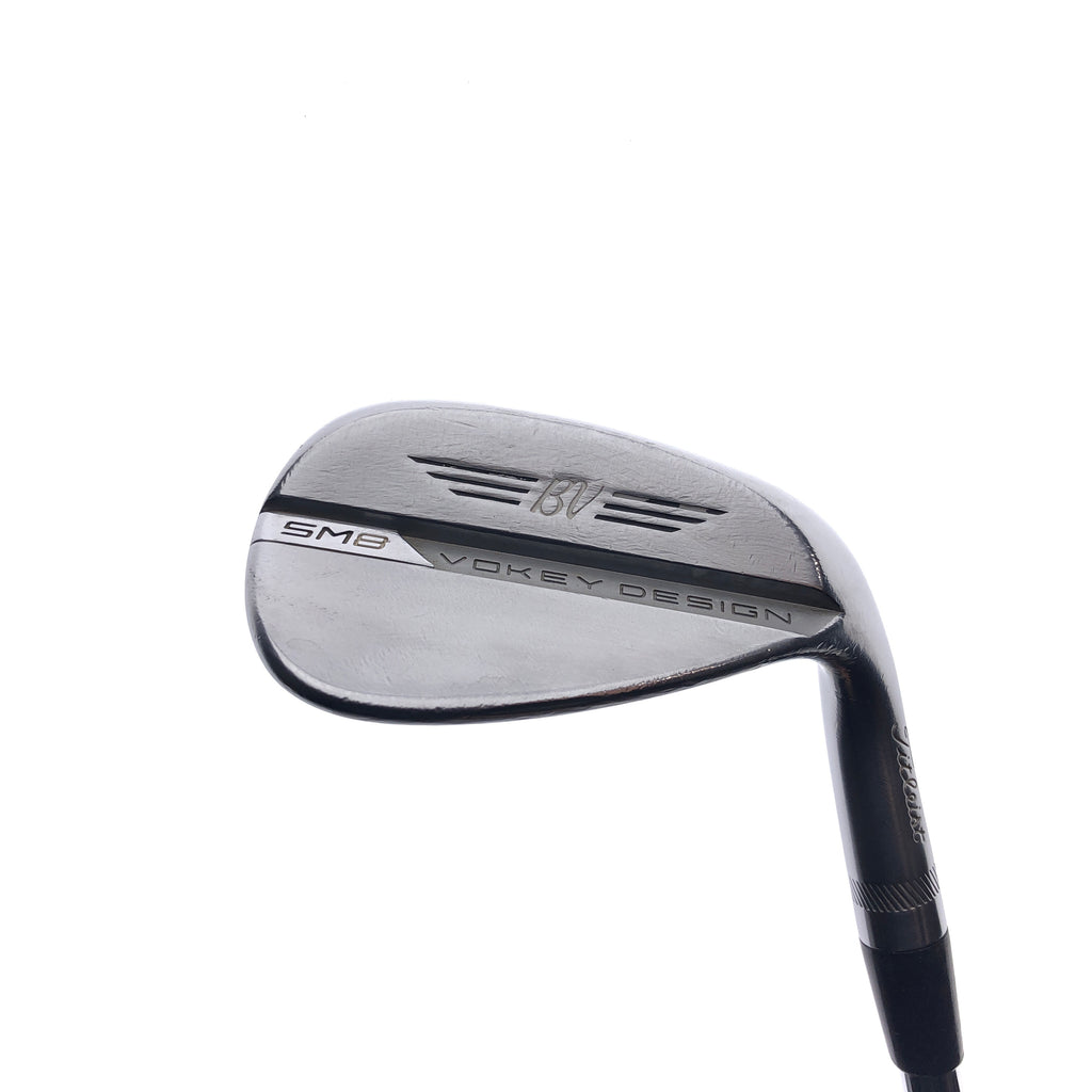 Used Titleist Vokey SM8 Tour Chrome Gap Wedge / 50.0 Degrees / Wedge Flex