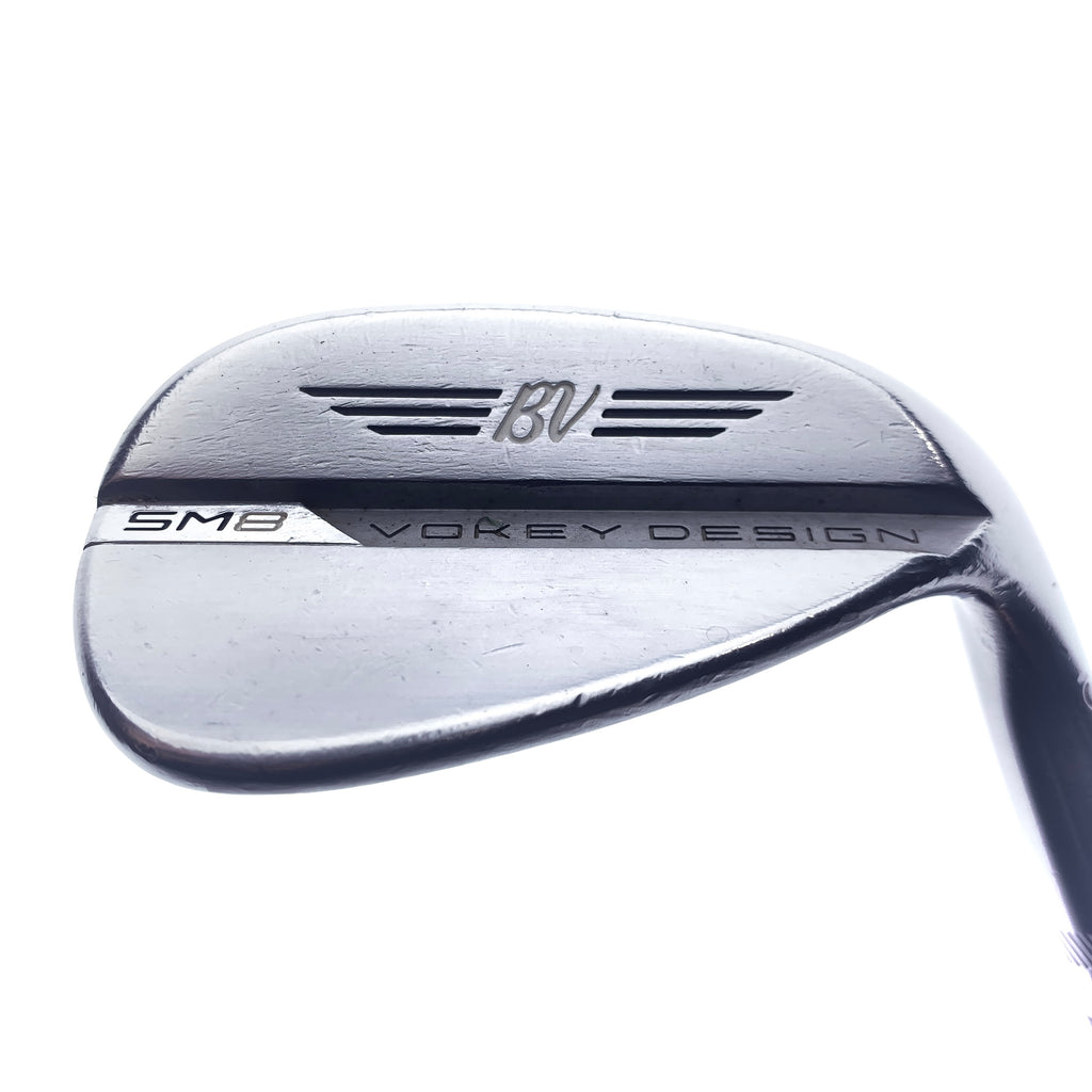 Used Titleist Vokey SM8 Tour Chrome Gap Wedge / 50.0 Degrees / Wedge Flex