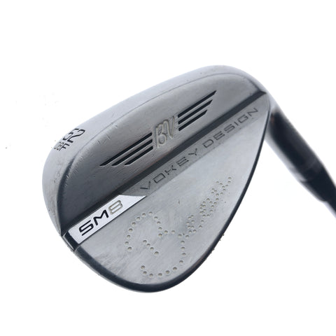 Used Titleist Vokey SM8 Tour Chrome Gap Wedge / 52.0 Degrees / Stiff Flex