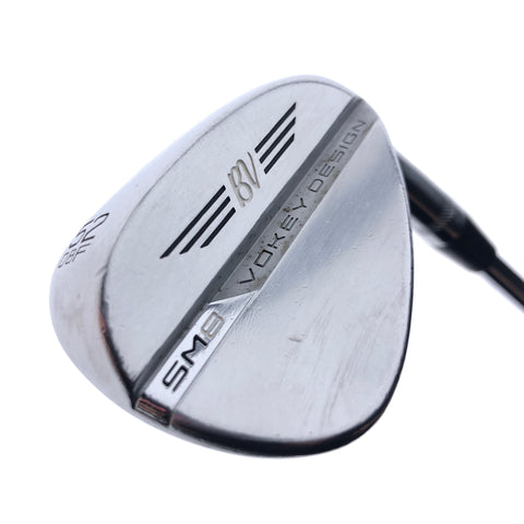 Used Titleist Vokey SM8 Tour Chrome Gap Wedge / 52.0 Degrees / Wedge Flex