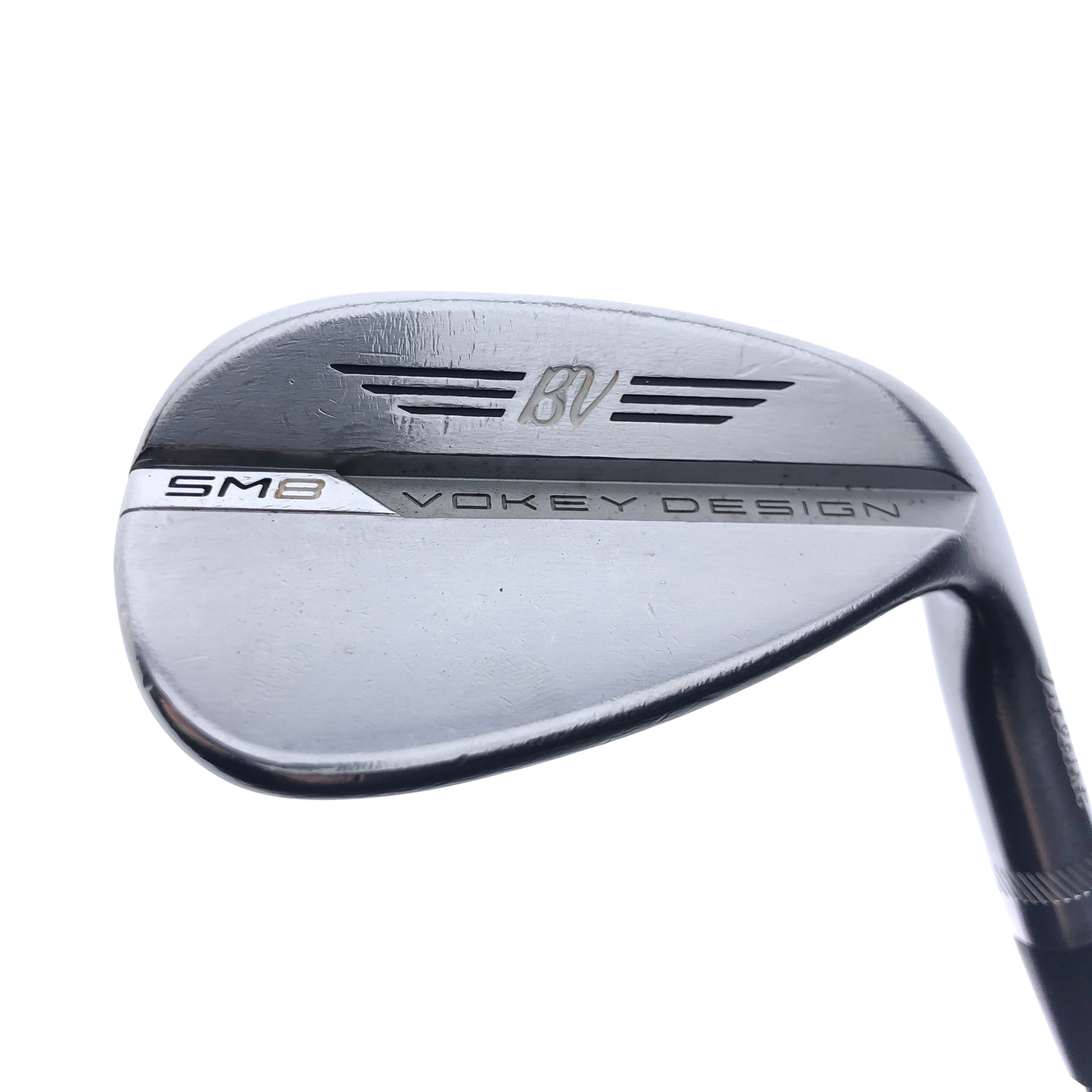 Used Titleist Vokey SM8 Tour Chrome Gap Wedge / 52.0 Degrees / Wedge Flex