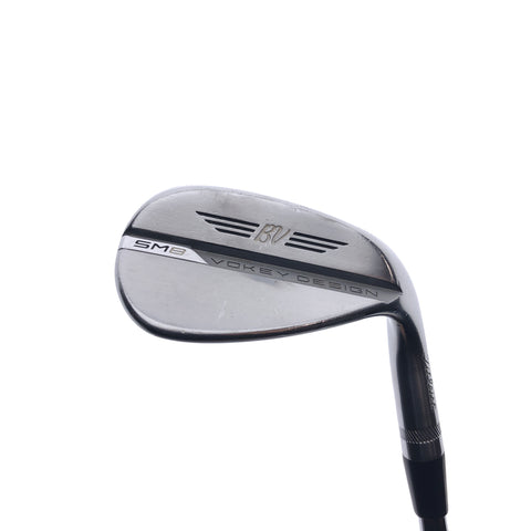 Used Titleist Vokey SM8 Tour Chrome Gap Wedge / 52.0 Degrees / Wedge Flex
