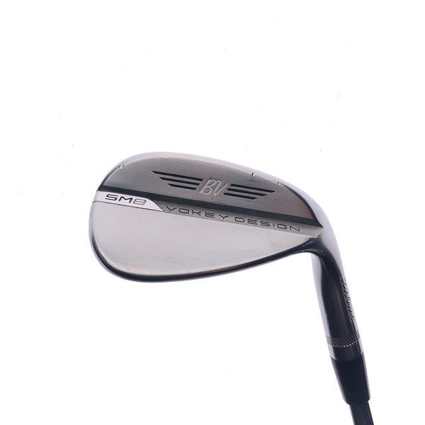 Used Titleist Vokey SM8 Tour Chrome Gap Wedge / 52.0 Degrees / Wedge Flex