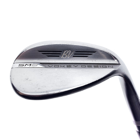 Used Titleist Vokey SM8 Tour Chrome Lob Wedge / 58.0 Degrees / Stiff Flex