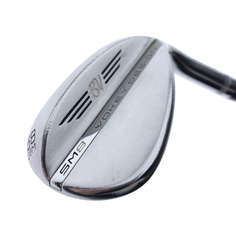 Used Titleist Vokey SM8 Tour Chrome Lob Wedge / 58.0 Degrees / Wedge Flex