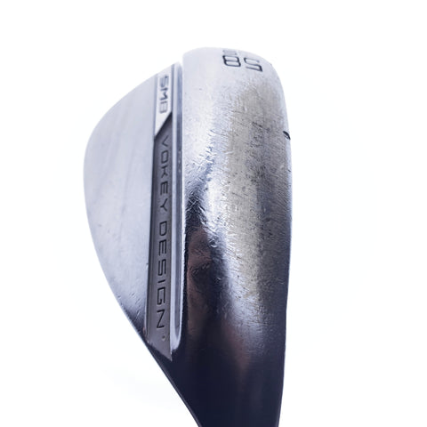 Used Titleist Vokey SM8 Tour Chrome Lob Wedge / 58.0 Degrees / Wedge Flex