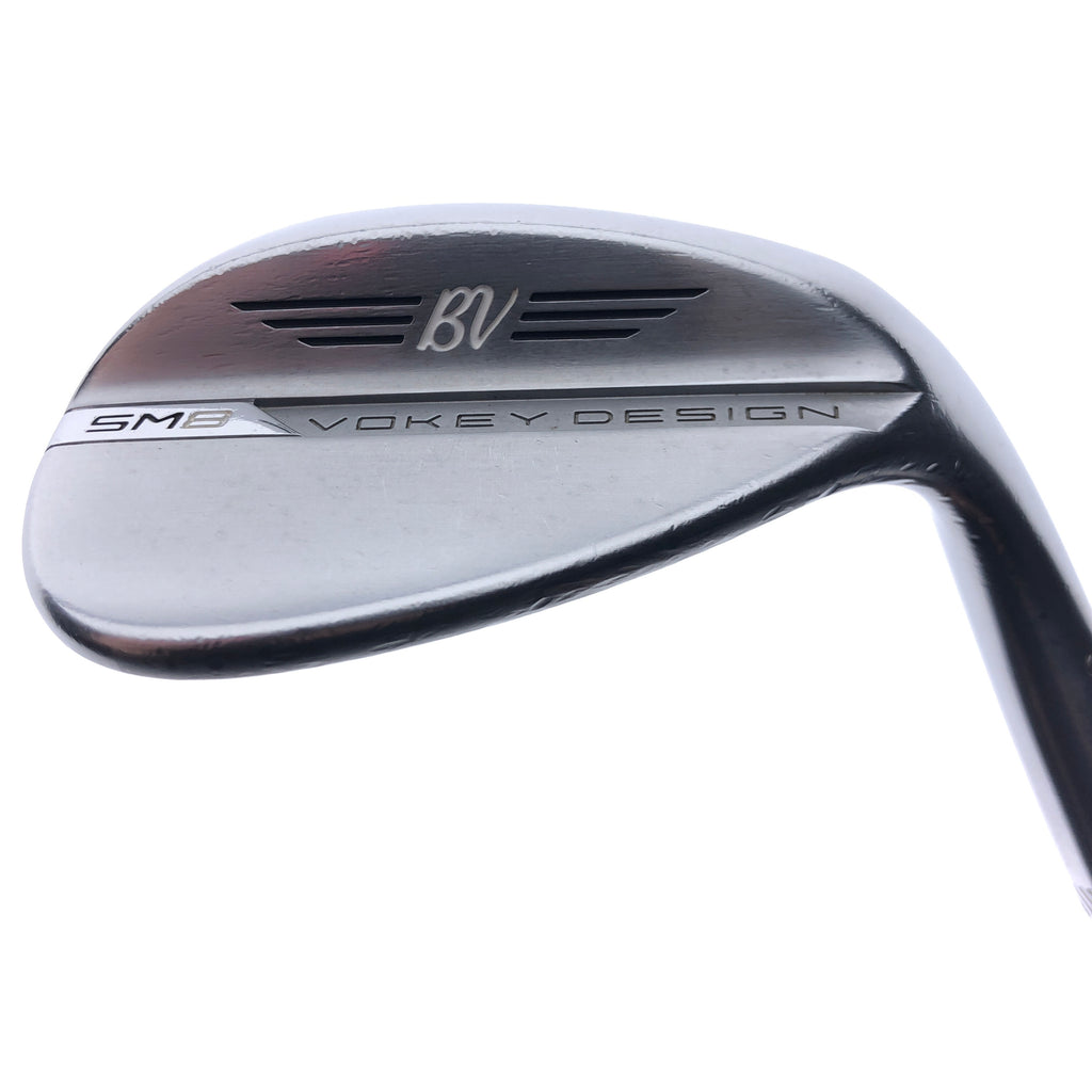 Used Titleist Vokey SM8 Tour Chrome Lob Wedge / 58.0 Degrees / Wedge Flex