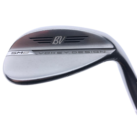 Used Titleist Vokey SM8 Tour Chrome Lob Wedge / 58.0 Degrees / Wedge Flex