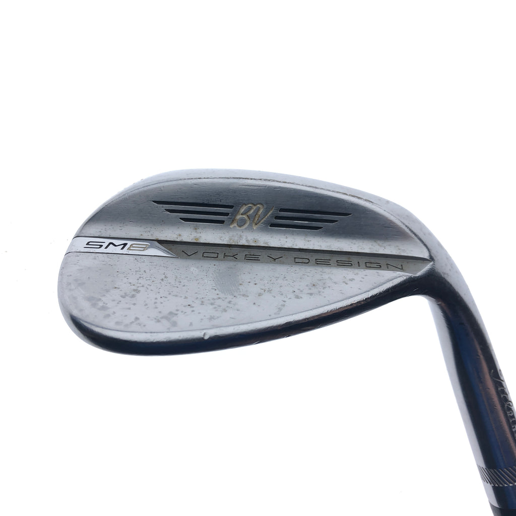 Used Titleist Vokey SM8 Tour Chrome Lob Wedge / 58.0 Degrees / Wedge Flex