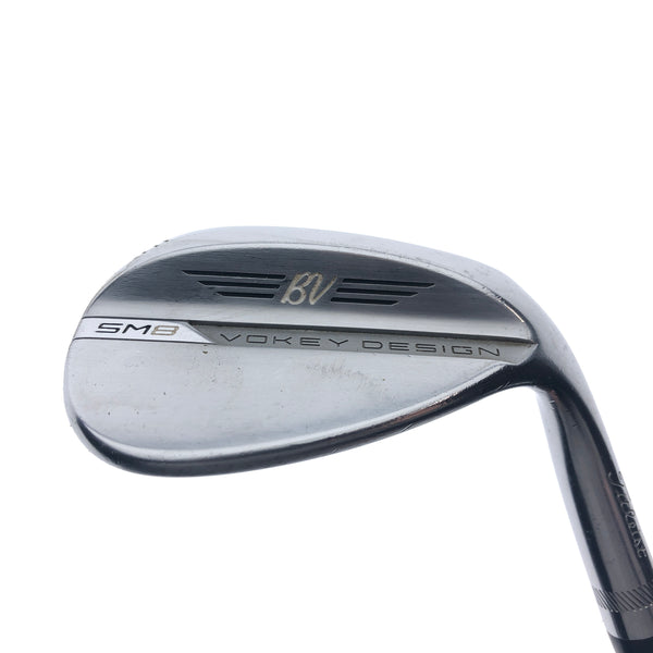 Used Titleist Vokey SM8 Tour Chrome Lob Wedge / 58.0 Degrees / Wedge Flex