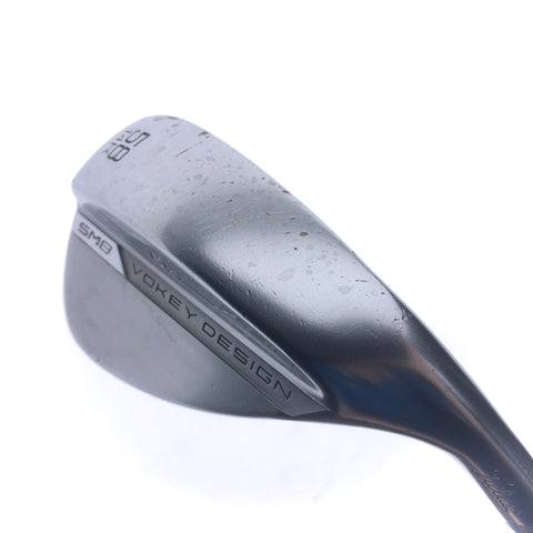 Used Titleist Vokey SM8 Tour Chrome Lob Wedge / 58.0 Degrees / X-Stiff Flex