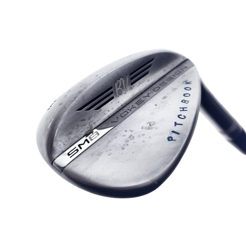 Used Titleist Vokey SM8 Tour Chrome Lob Wedge / 60.0 Degrees / Wedge Flex