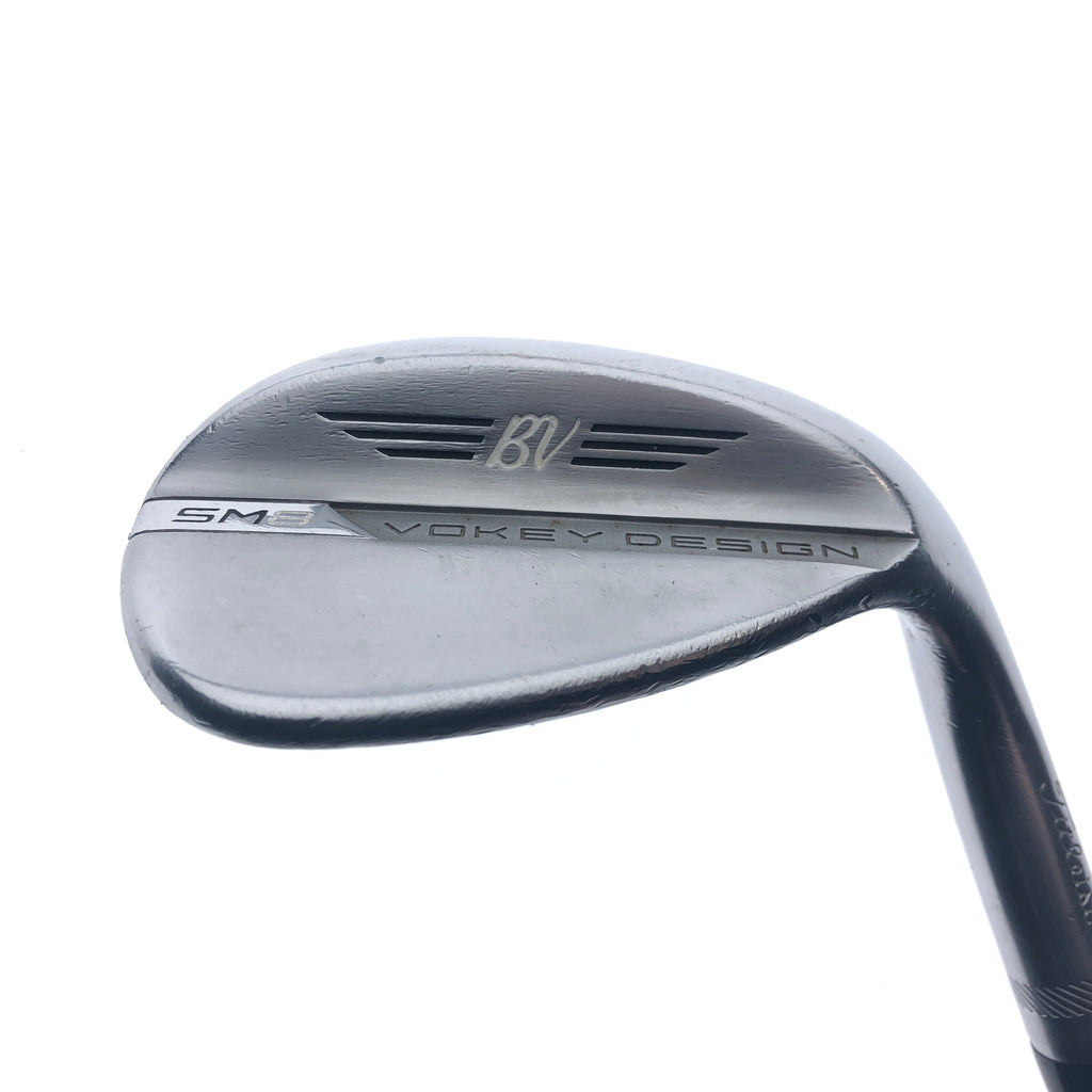 Used Titleist Vokey SM8 Tour Chrome Lob Wedge / 60.0 Degrees / Wedge Flex