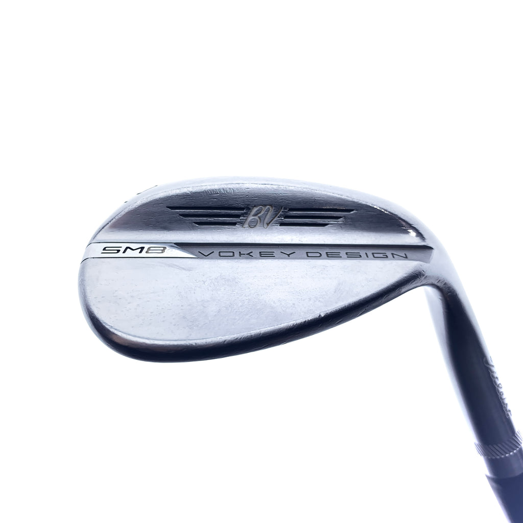 Used Titleist Vokey SM8 Tour Chrome Lob Wedge / 60.0 Degrees / Wedge Flex