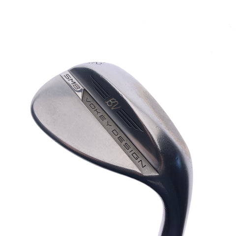 Used Titleist Vokey SM8 Tour Chrome Lob Wedge / 62.0 Degrees / Stiff Flex