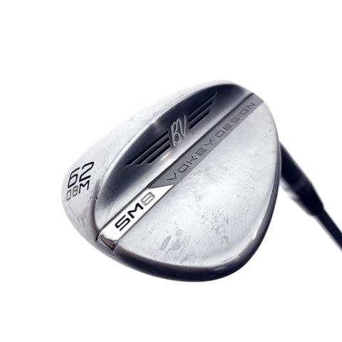 Used Titleist Vokey SM8 Tour Chrome Lob Wedge / 62.0 Degrees / Wedge Flex