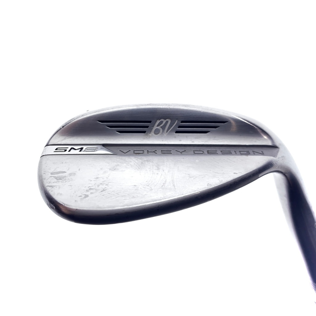 Used Titleist Vokey SM8 Tour Chrome Lob Wedge / 62.0 Degrees / Wedge Flex