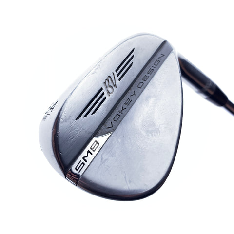 Used Titleist Vokey SM8 Tour Chrome Sand Wedge / 54.0 Degrees / Wedge Flex